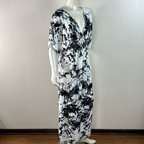 Beautiful JAPANA rayon maxi dress size small - Picture 4 of 10
